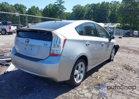 2011 Toyota Prius Five из США, поврежденный, VIN JTDKN3DU3B1363771